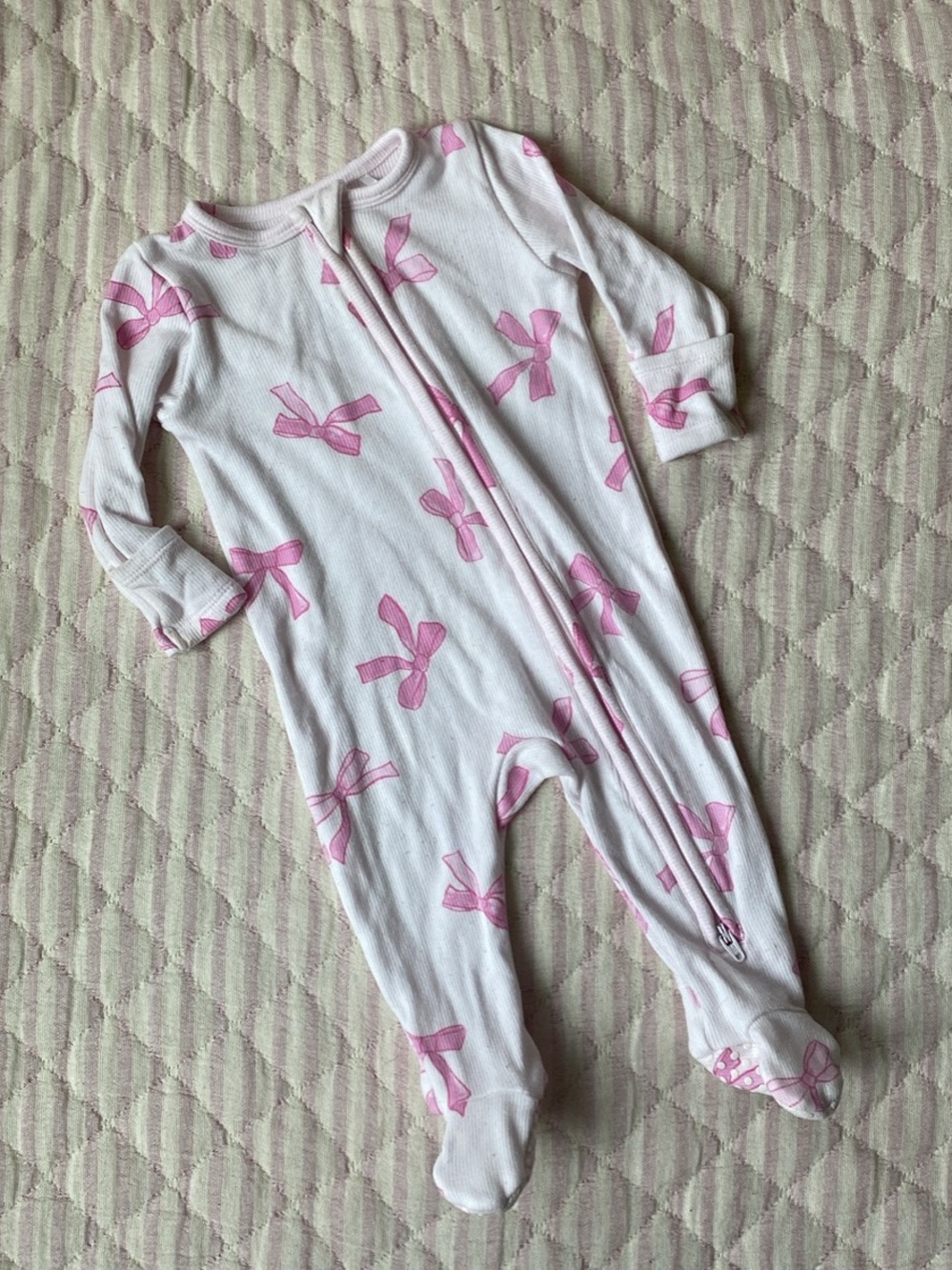 🎀 Angel Dear Bow Onesie